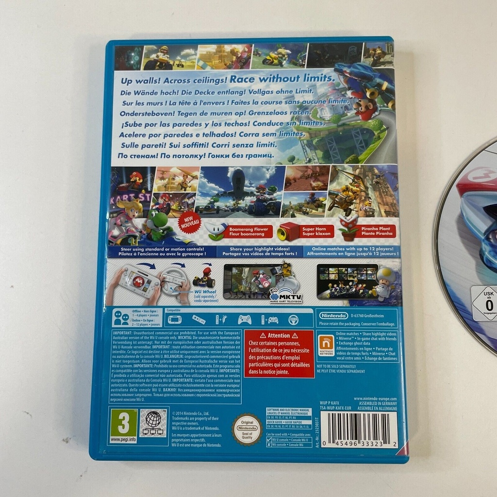 Mario Kart 8 - Nintendo Wii U  Tested and Complete, PAL