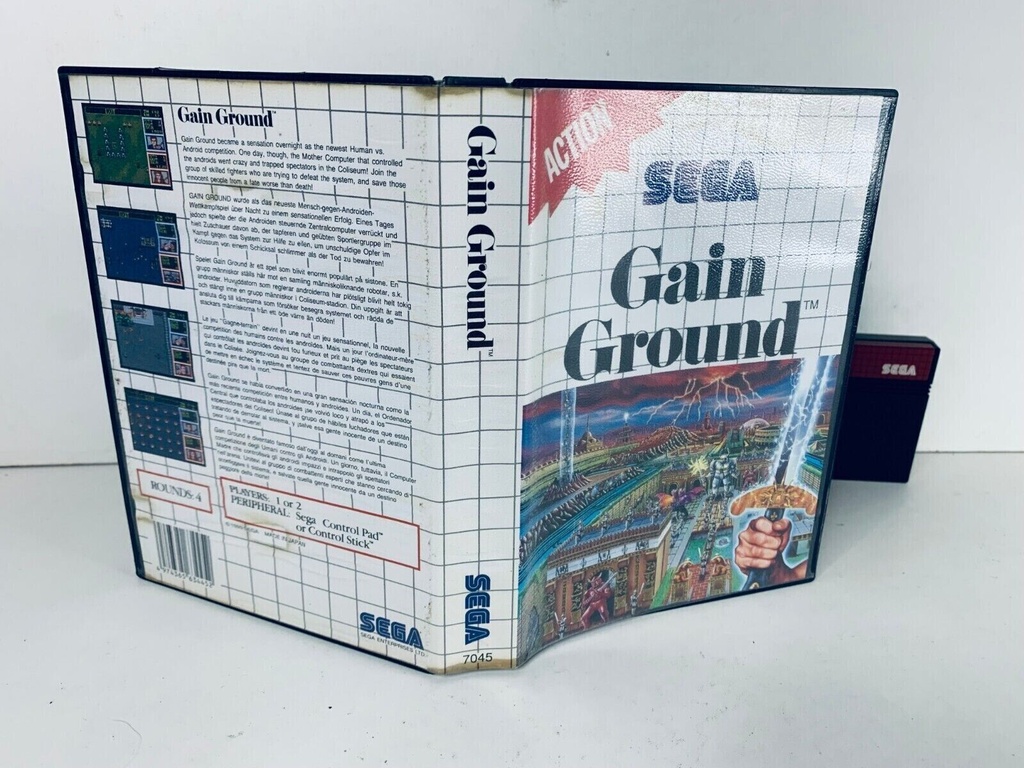 Gain Ground Sega Master System SMS Genuine Cartridge - Fast Post