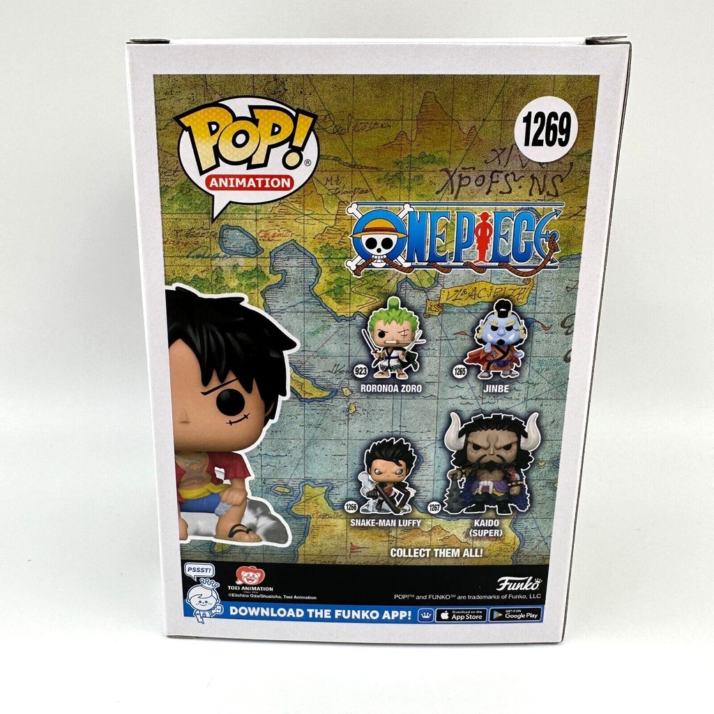 Pop! Animation One Piece Luffy Gear Two Exclusive Vinyl Figures, Rare Pop Vinyl