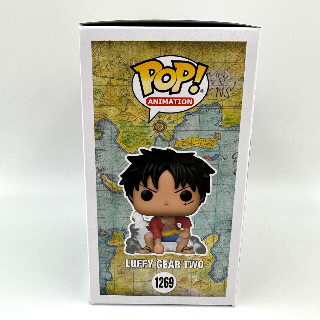 Pop! Animation One Piece Luffy Gear Two Exclusive Vinyl Figures, Rare Pop Vinyl