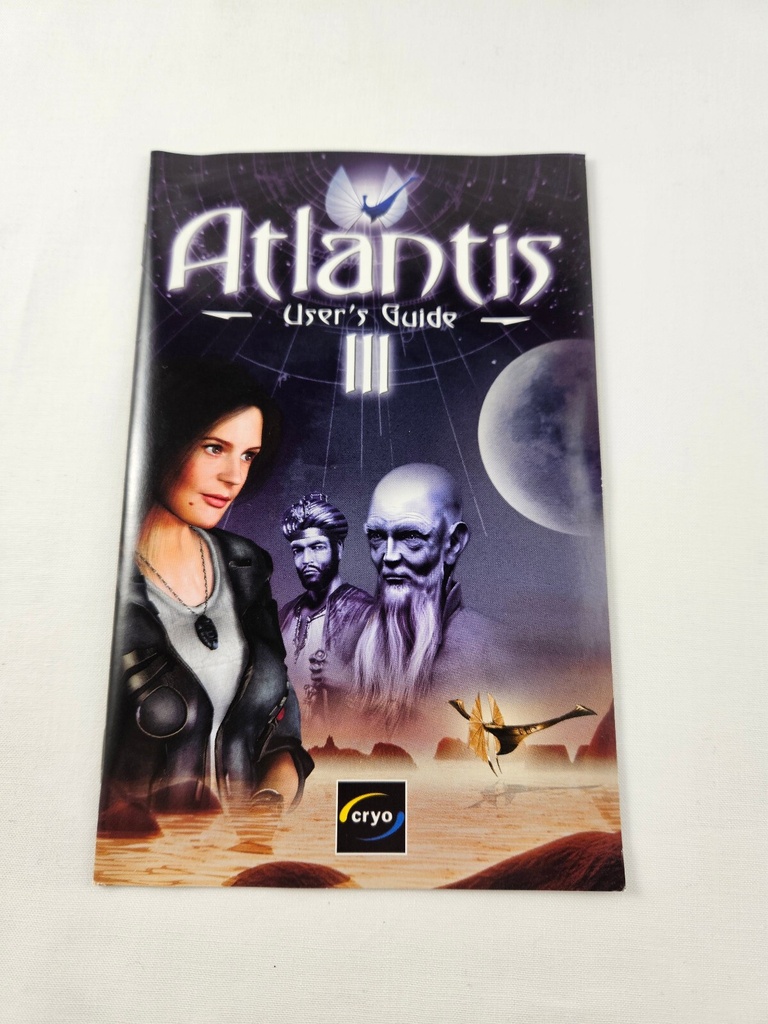 Atlantis III PlayStation 2 PS2 + Manual Tracked Post (G14)