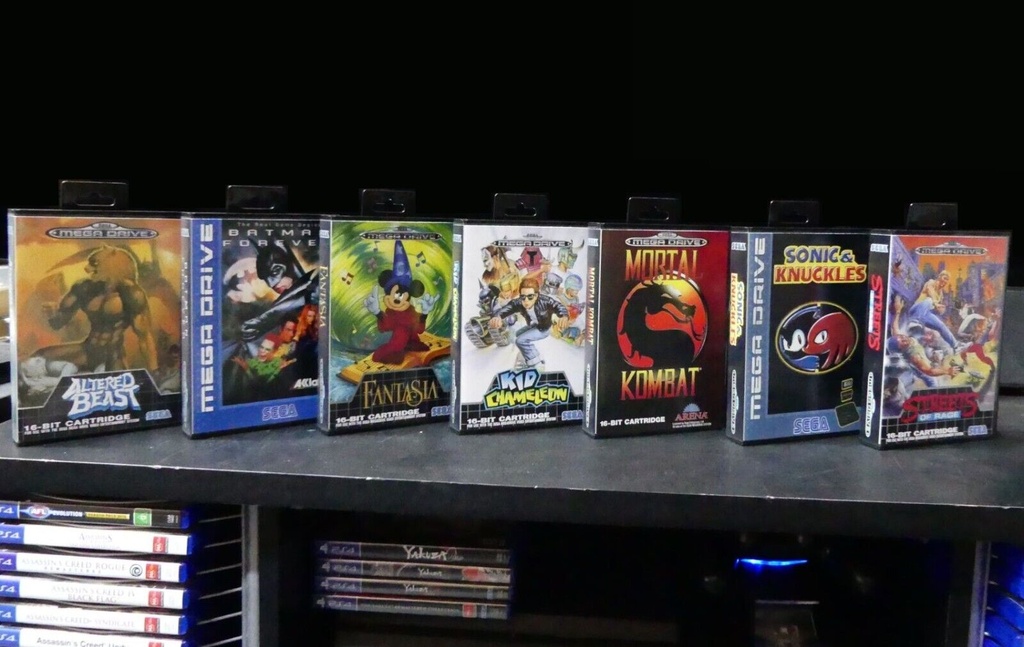 Storage CASE for Use with SEGA SMD Game - Dynamite Headdy