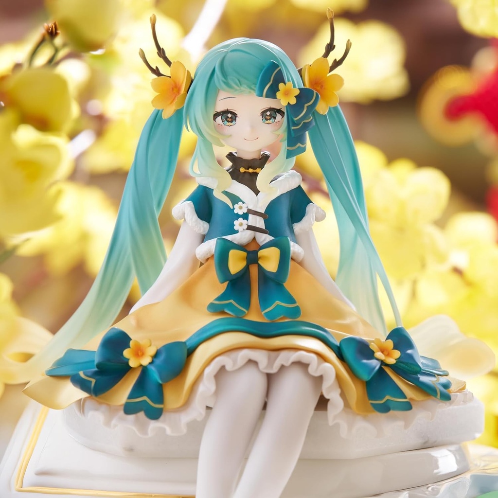 FuRyu Corporation-Hatsune Miku Noodle Stopper Figure -2025 Chinese New Year Ver.-