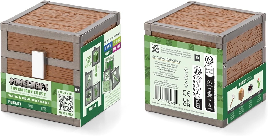 The Noble Collection Minecraft Inventory Chest - Forest
