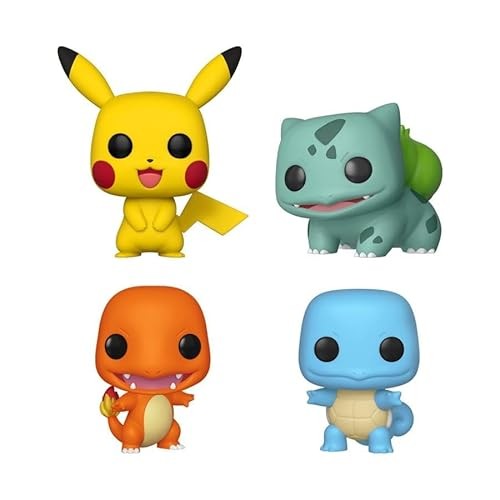 Funko POP 4PK Excl Pokemon Starters 4P