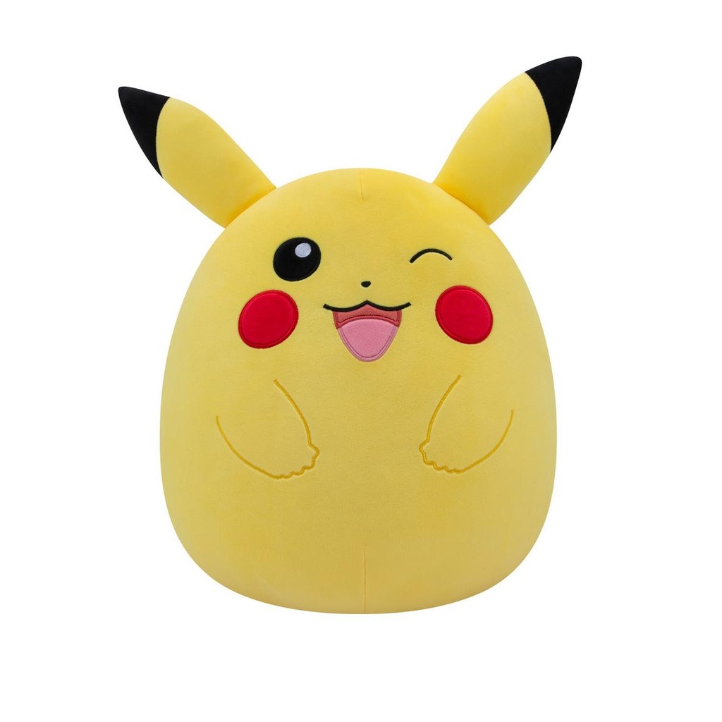 PokÃ©mon Squishmallows Plush Figure Jumbo  Winking Pikachu 51 cm