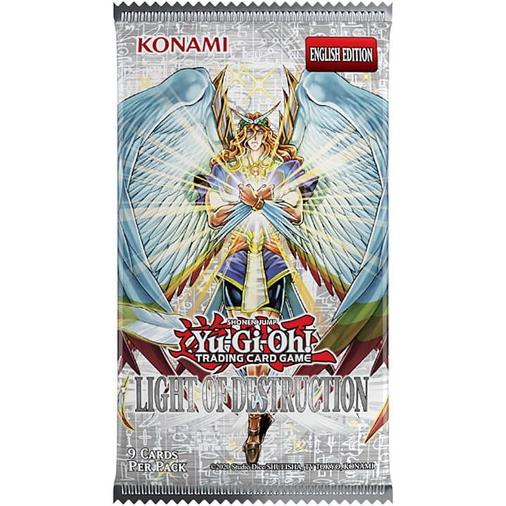 Yugioh Light of Destruction Unlimited Reprint Booster Pack