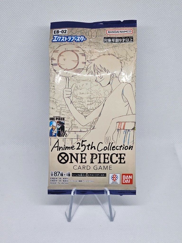 One Piece Eb 02 Anime 25th Collection Extra Booster JP