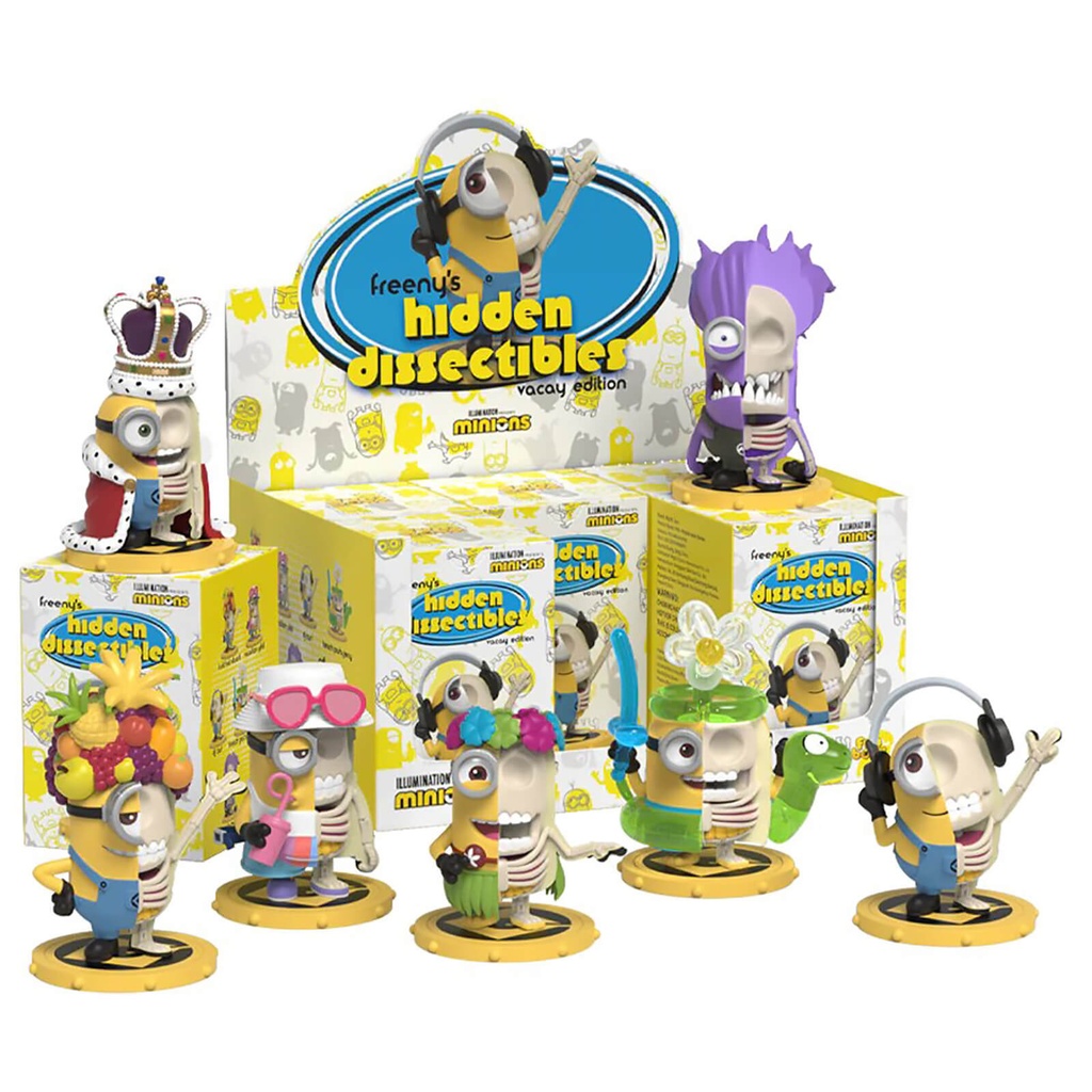 Blindbox Minions Hidden Dissectibles Vacay edition
