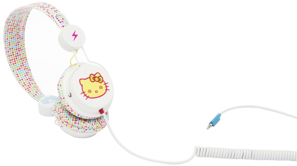 Hello kitty disco stereo headphone