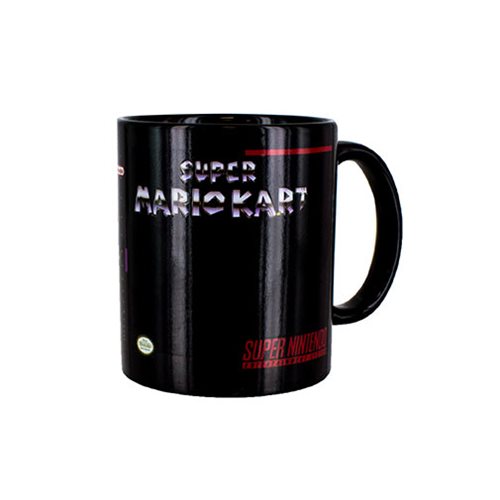 Super Nintendo SNES Super Mario Kart Heat Change Mug