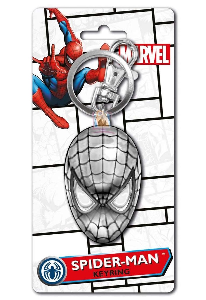 Merch- Spider man head Keychain