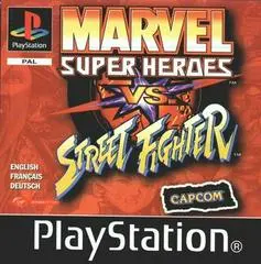 PS1 Marvel Super Heroes VS. Street Fighter 