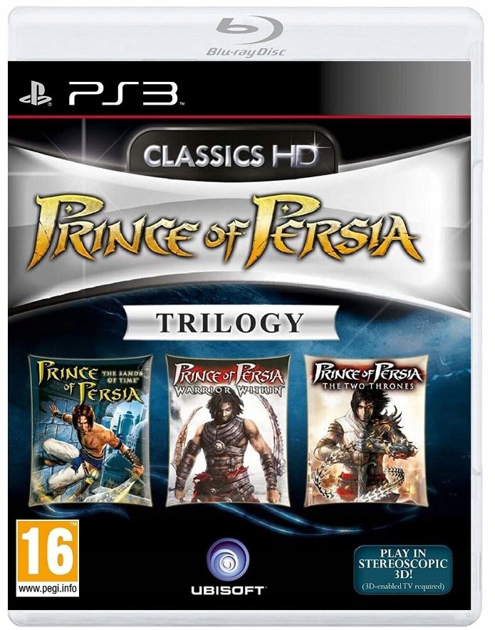 PS3 Prince of Persia Trilogy HD Classic