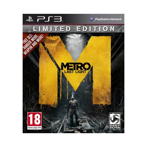 PS3 Metro Last Light Limited Edition 