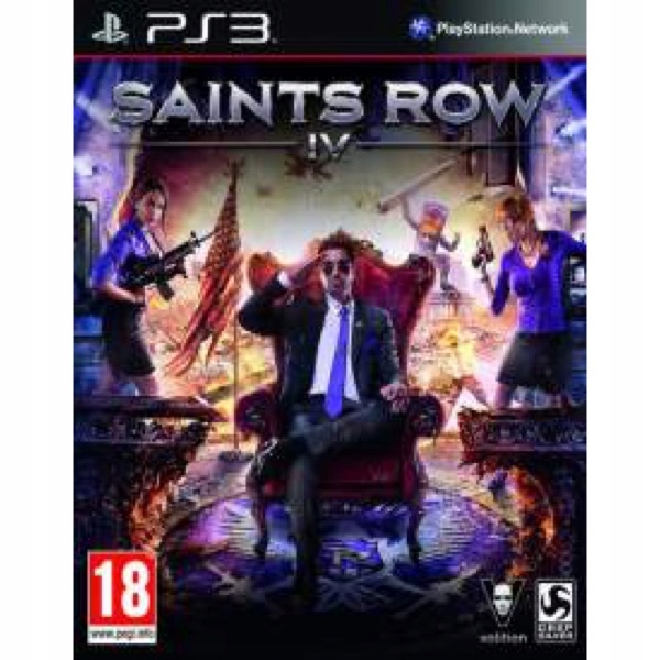 PS3 Saints Row IV Commander In Chief Edition