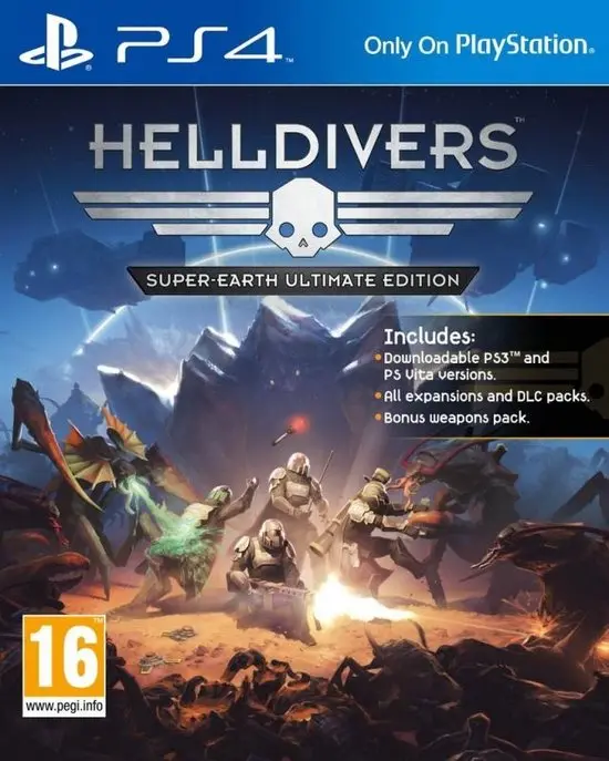 PS4 Helldivers Super Earth Ultimate Edition