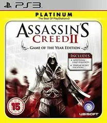 PS3 Assassin's Creed II - Platinum GOTY