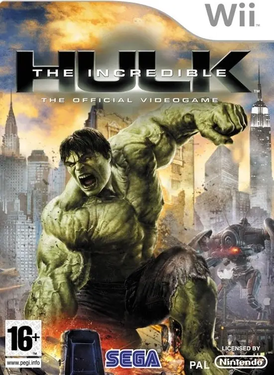 WII The Incredible Hulk