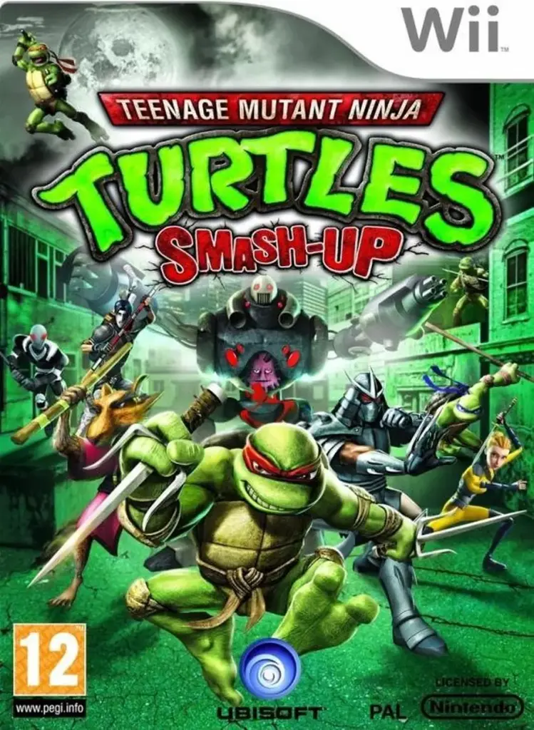 Wii Teenage Mutant Ninja Turtles Smash Up