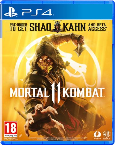 PS4 Mortal Kombat 11 