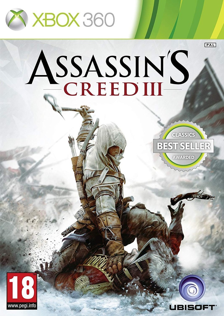 X360  Assassin's Creed III 