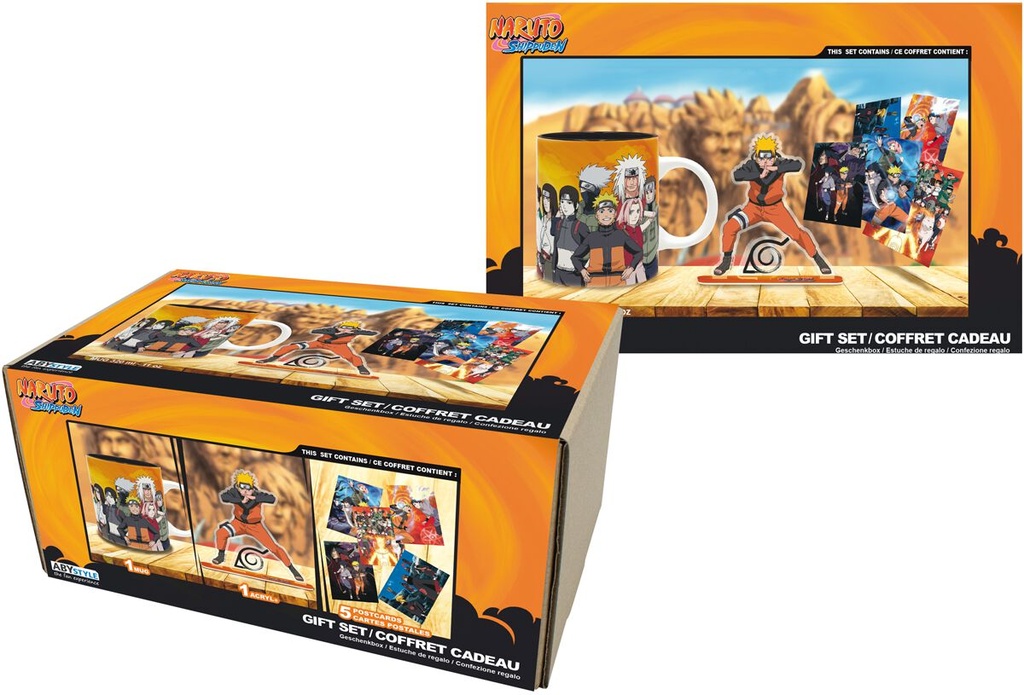 Naruto Shippuden - Gift Set Fan Package Multicolour