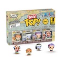 Funko Bitty Pop! One Piece - Nami, Arlong, Nojiko, and a Surprise Mystery Mini Figure - 0.9 Inch (2.2 Cm) Collectable - Stackable Display Shelf Includ
