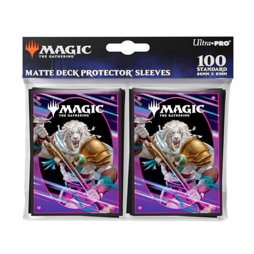 ULP38634 Deck Protector - Magic the Gathering - Foundations - Light Card Accessories - Pack of 100