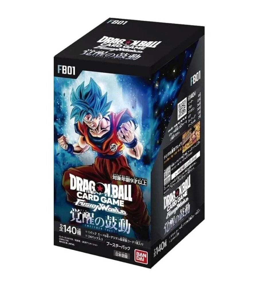 Dragon Ball Super Fb 01 Awakened Pulse Boosterbox JP