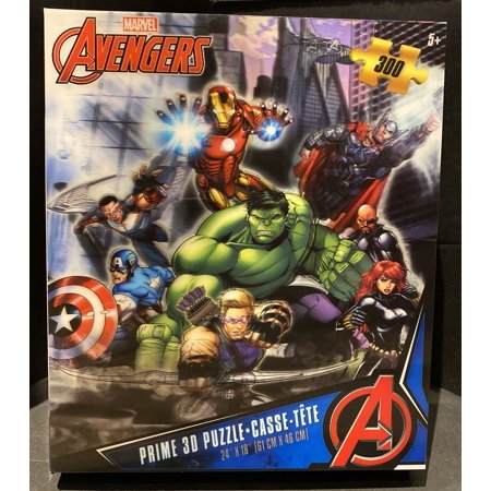 [Prime 3D] Avengers Battle - Prime 3D Puzzle  (500)