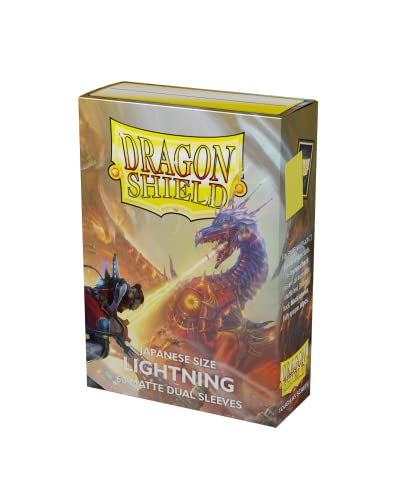 [Dragon Shield] SLEEVES Dragon Shield Japanese Matte dual Lightning (60 Pieces)