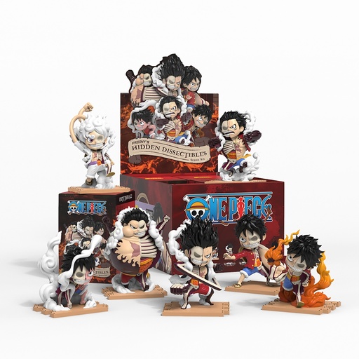 Mighty Jaxx Freeny S Hidden Dissectibles: One Piece Series 6 (Luffy Gears Edition) Blind Box Toy Collectible Figurines
