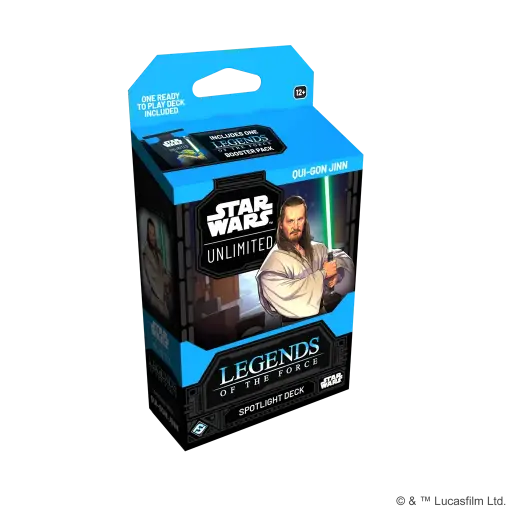 FFG - Star Wars: Unlimited - Legends of the Force Spotlight Deck qui-gon jinn