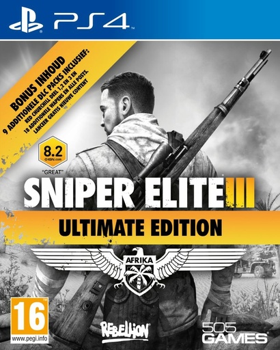PS4- Sniper Elite 3: Ultimate Edition
