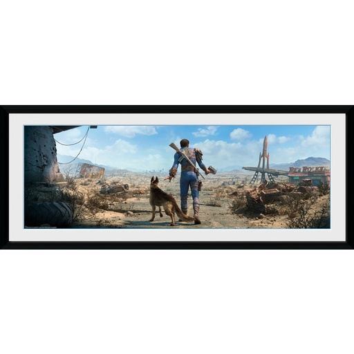 Fallout Sole Survivor Male Framed Collector Print