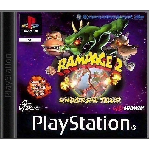 PS1 - Rampage 2: Universal Tour 