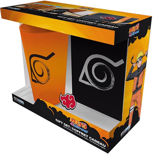 ABYstyle Naruto Shippuden Konoha 3 Pc Gift Set