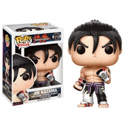Tekken Jin Kazama Black & White EXC Funko Pop! Vinyl