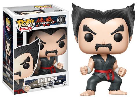 Tekken Funko POP! Games Heihachi Vinyl Figure (Black Hair)