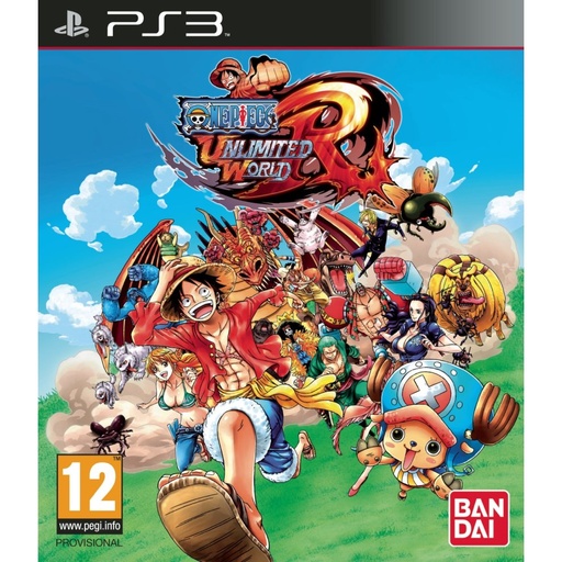 PS3 One Piece: Unlimited World Red 
