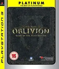 The Elder Scrolls IV Oblivion Game of the Year Edition - Platinum