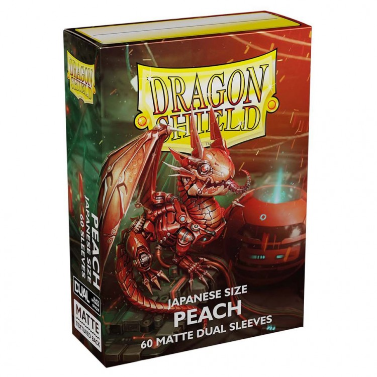 dragon shield jp size peach