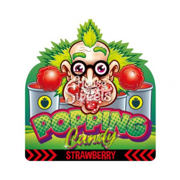 Dr Sour Popping Candy Strawberry 15g
