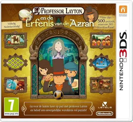 3DS- Professor Layton en de Erfenis van de Azran