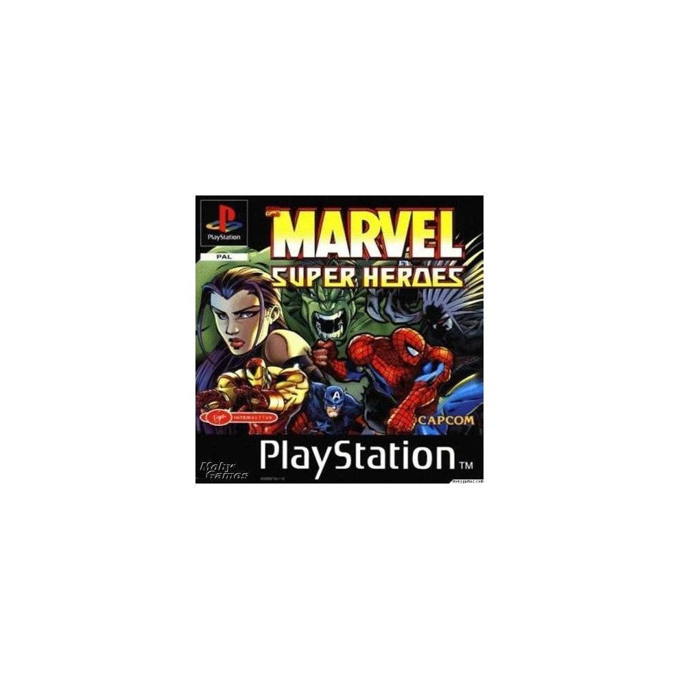 PS1 Marvel Super Heroes