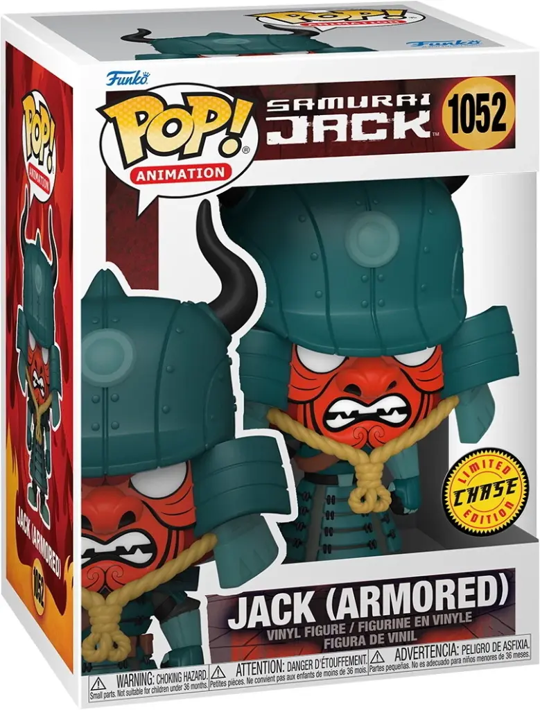 Funko Pop! Animation: Samurai Jack - Armored Jack Vinyl Figure CHASE