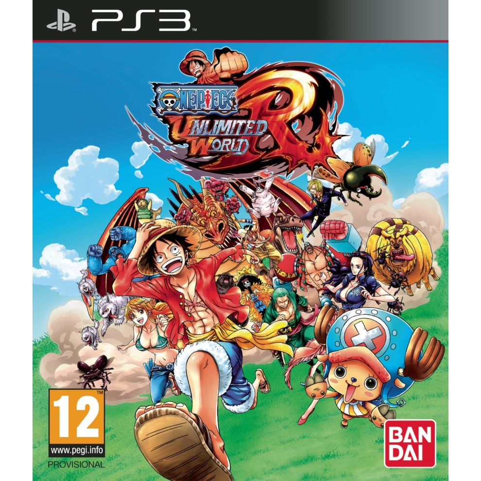 PS3 One Piece: Unlimited World Red 