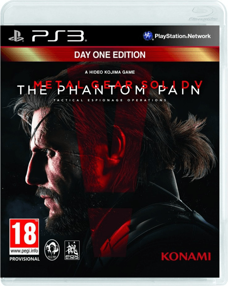 PS3 Metal Gear Solid 5 : the Phantom Pain 