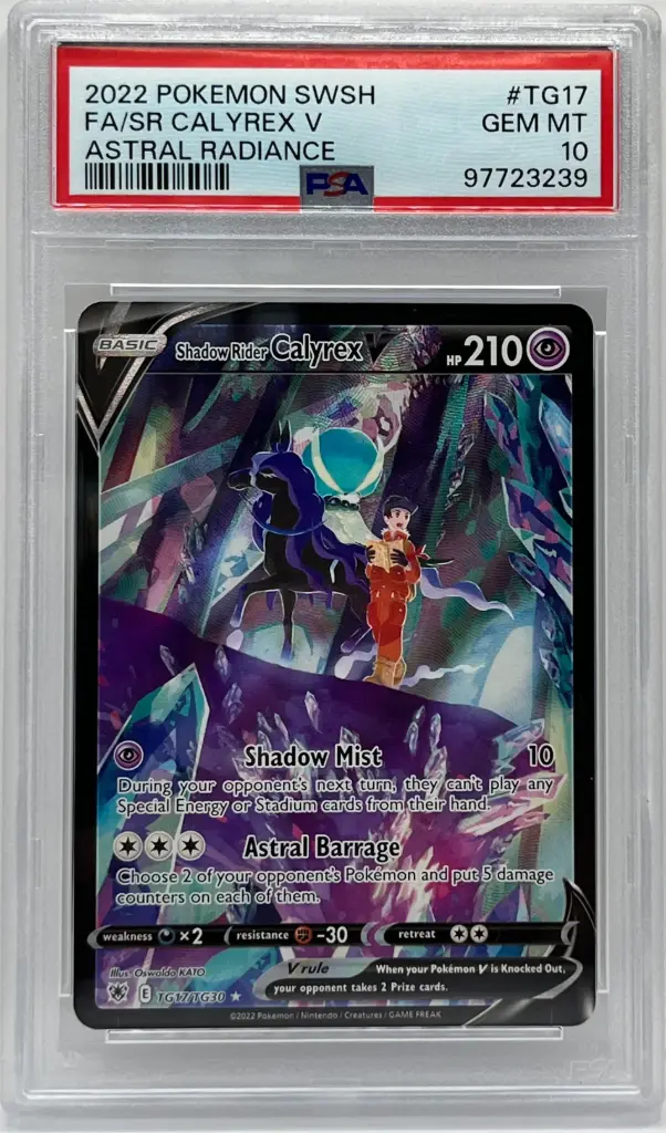 Shadow Rider Calyrex V (ASR TG17)
